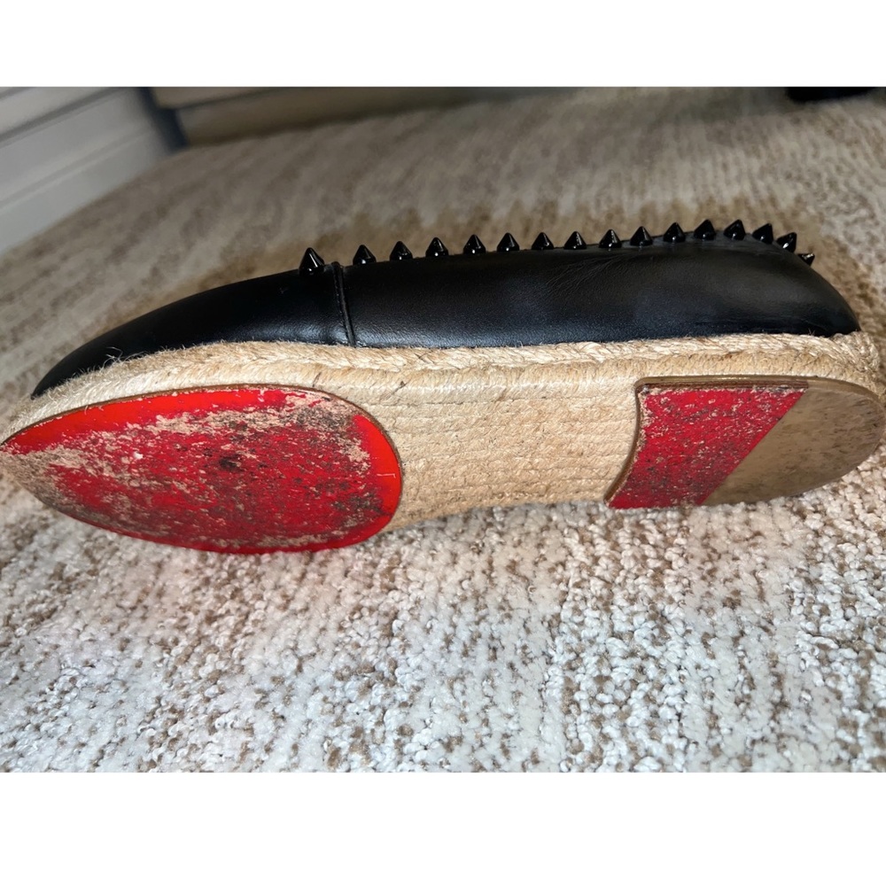 Christian Louboutin leather Espadrilles - Picture 4 of 6